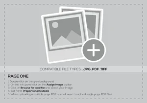 UPLOAD YOUR OWN - A4 4pp Brochure Landscape