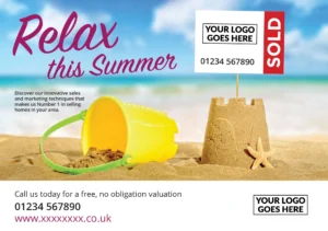 Easy A5 Flyer - Relax This Summer (SOLD)
