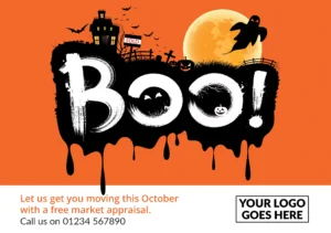 Easy A5 Flyer - Halloween (Boo!) 1