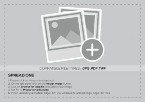 UPLOAD YOUR OWN - A4 Portrait Brochure 4PP Spread