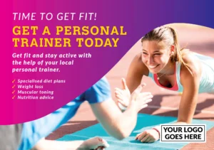 A5 Postcard - Personal Trainer