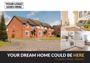 Easy A5 Flyer - Dream Home 04 (Three Images)