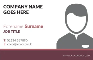 QR Code Business Card - Design 2