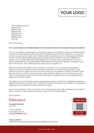 A4 Letter - Single Page, Trackable 01