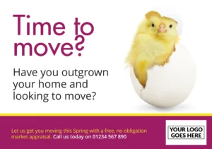 Easy A5 Flyer - Spring Time To Move