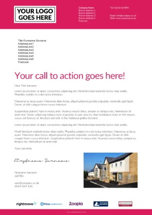 Easy A4 Letter - Generic (Magenta)