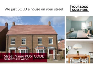 Easy A5 Postcard - Sold On Your Street 2