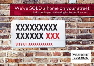 Easy A5 Postcard - Sold On Your Street 5