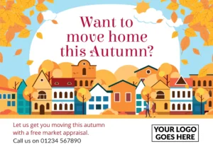 Easy A5 Postcard - Want To Move This Autumn