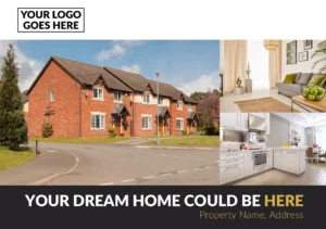 Easy A5 Postcard - Dream Home 04 (Three Images)