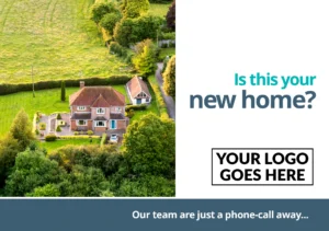 Easy A5 Postcard - Is This Your New Home 01