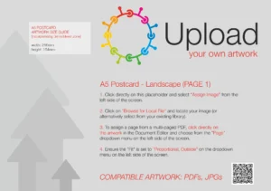 UPLOAD YOUR OWN - A5 2pp Postcard