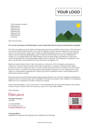 A4 Letter - Single Page, Trackable 07