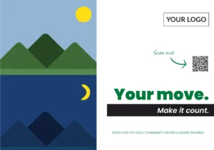 A5 Postcard - Simple Message 09 (Back 2)