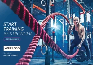 A5 Postcard - Gym Opening 01