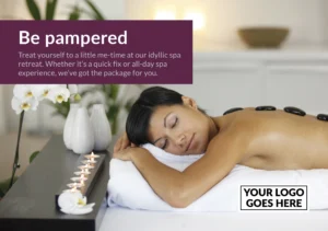 A5 Postcard - Spa Treatments